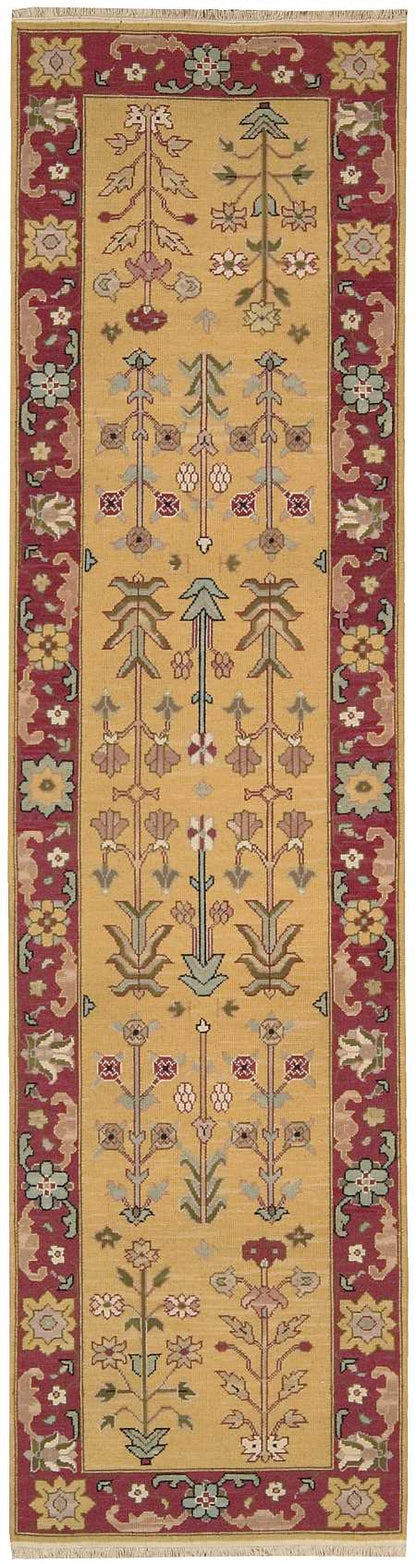 Nourison Home Nourmak SK92 Yellow Traditional Woven Rug