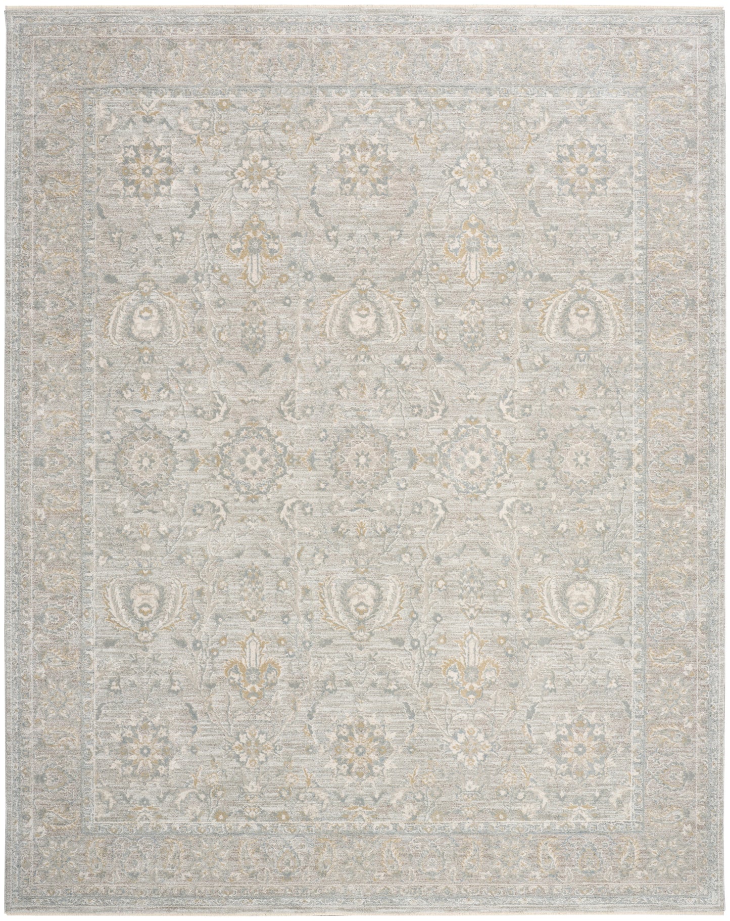 Nourison Home Envy EVV02 Grey Traditional Machine Woven Rug