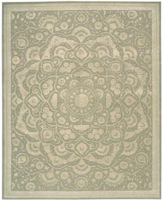 Nourison Home Regal  Green  Traditional