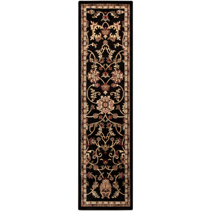 Surya Riley RLY-5025 Black Traditional  Rug