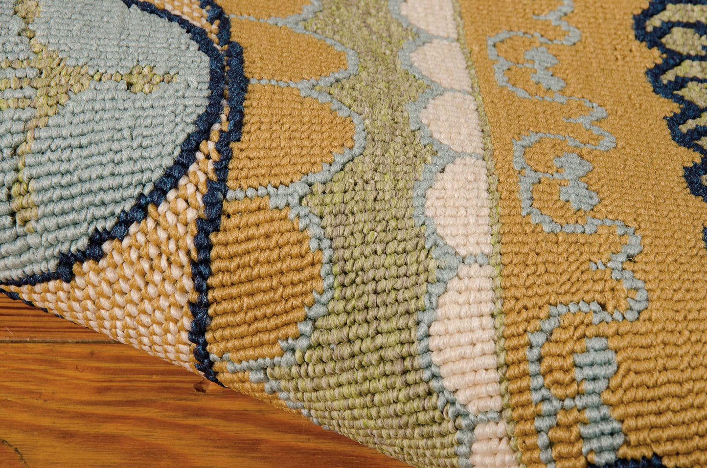 Nourison Home Caribbean  Yellow  Contemporary