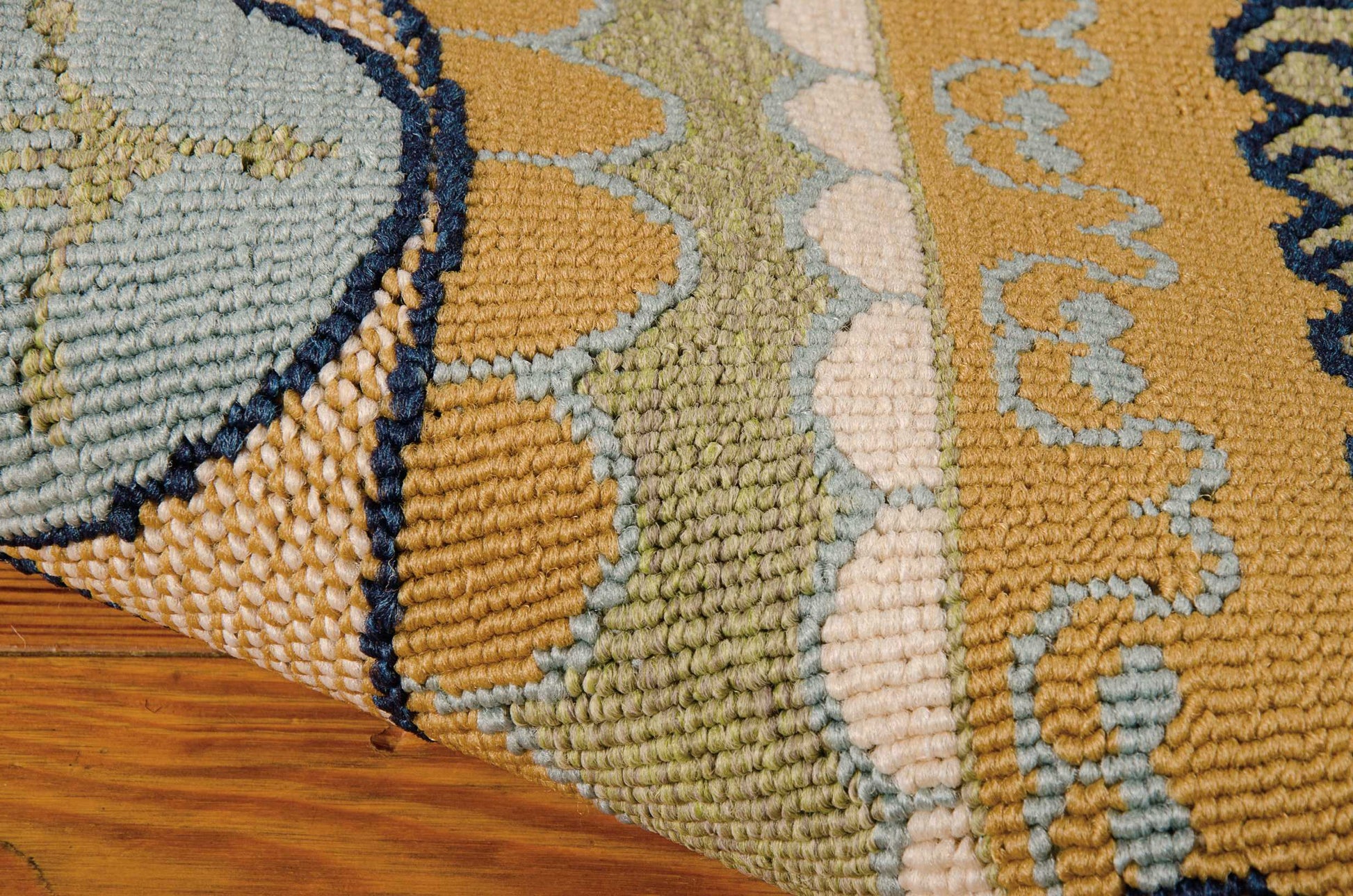 Nourison Home Caribbean  Yellow  Contemporary