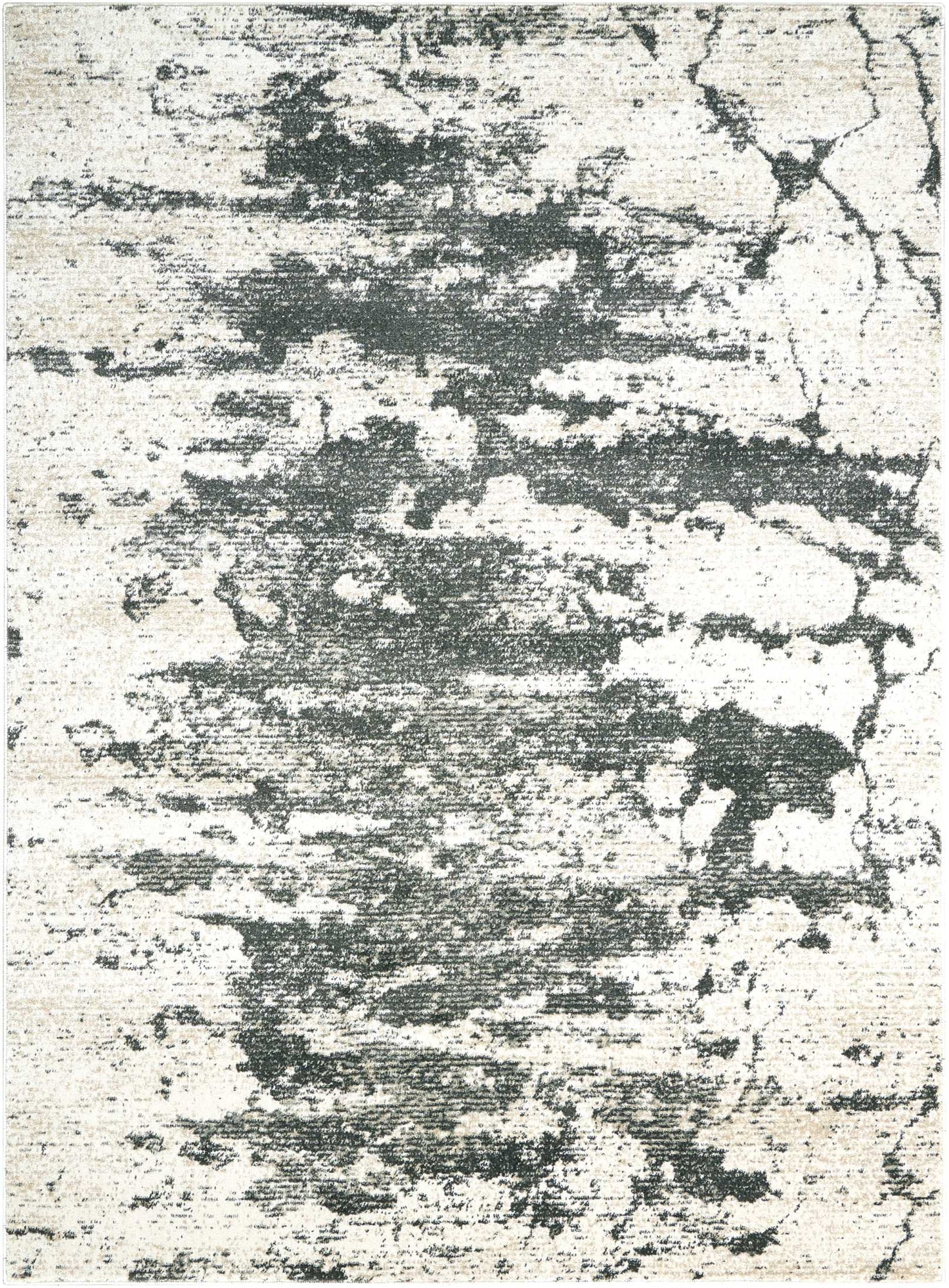 Nourison Home Maxell MAE07 Ivory Grey Contemporary Power-loomed Rugs