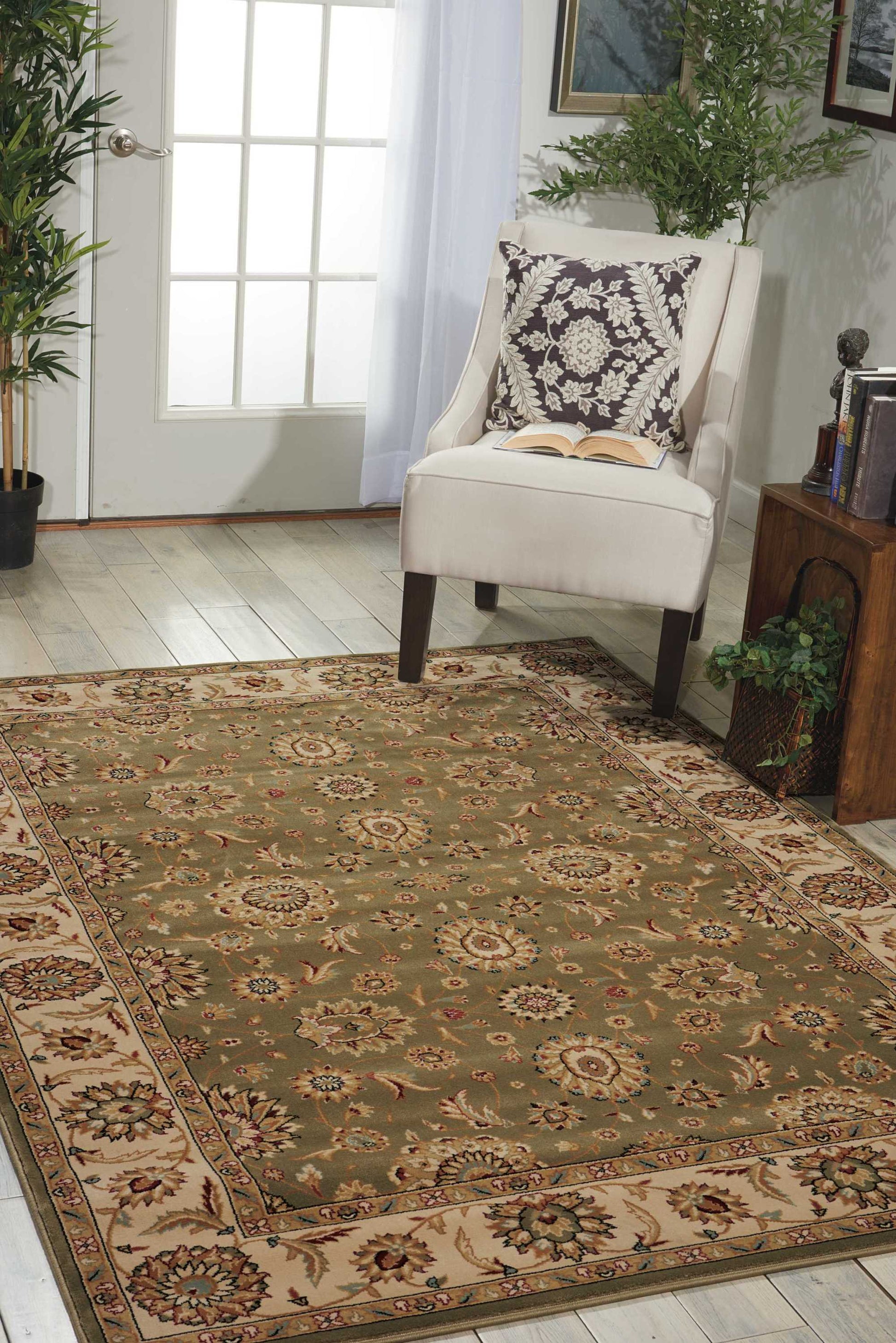 Nourison Home Persian Crown  Green  Traditional