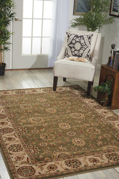 Nourison Home Persian Crown  Green  Traditional