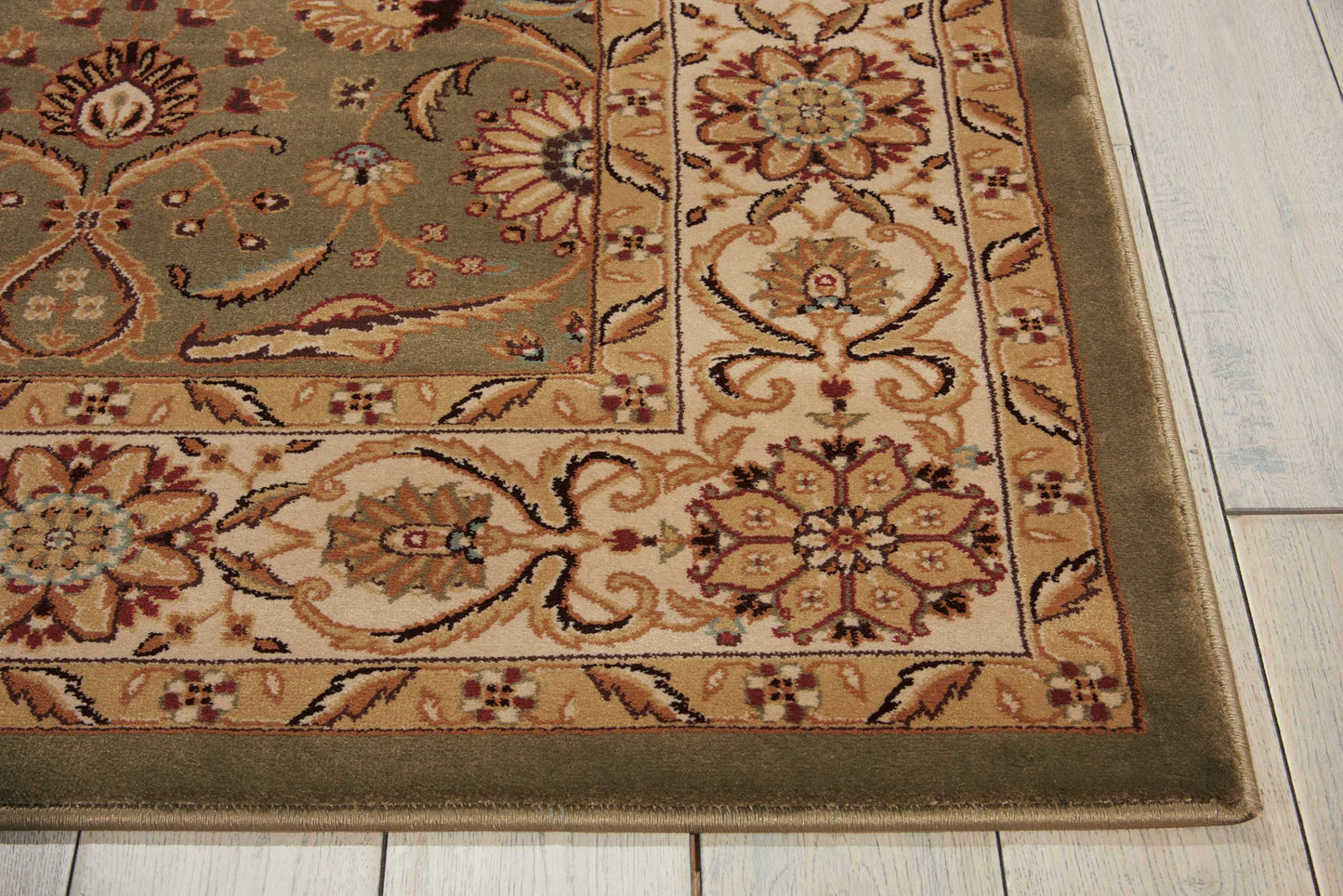 Nourison Home Persian Crown  Green  Traditional