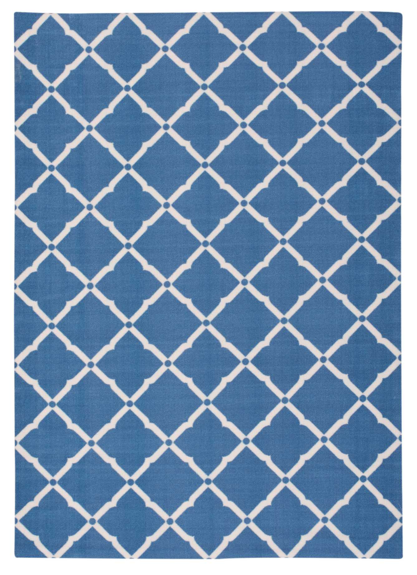 Nourison Home Home & Garden RS091 Navy Transitional Power-loomed Rug