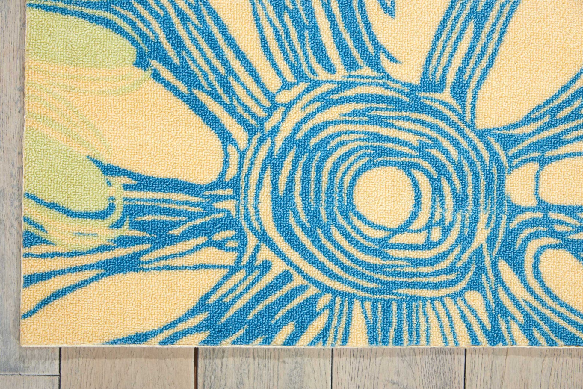 Nourison Home Home & Garden  Blue  Contemporary