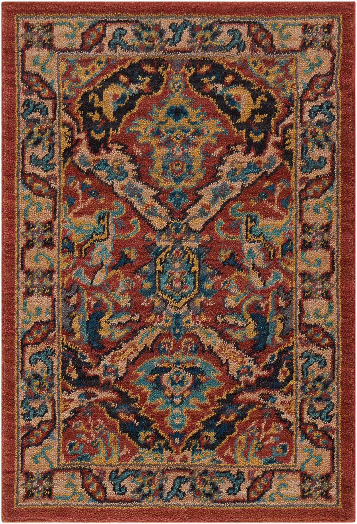 Nourison Home Nourison 2020 NR205 Terracotta Traditional Loomed Rug