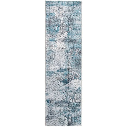 Kas Roxy 2805 Blue Grey Transitional Machine Woven Rug