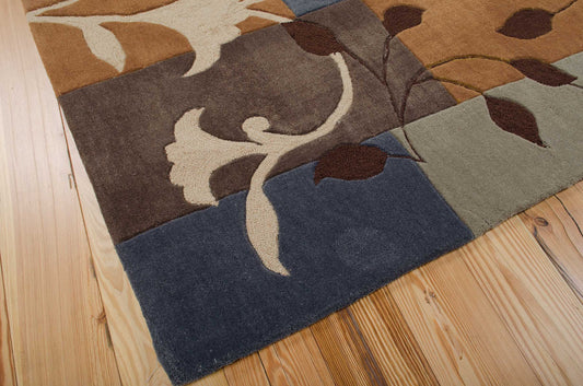 Nourison Home Contour  Multicolor  Contemporary