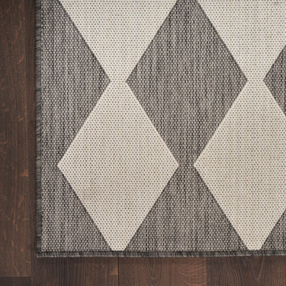 Nourison Home Positano  Charcoal  Contemporary