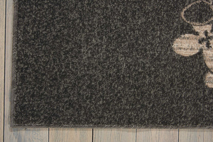 Nourison Home Maxell  Charcoal  Contemporary