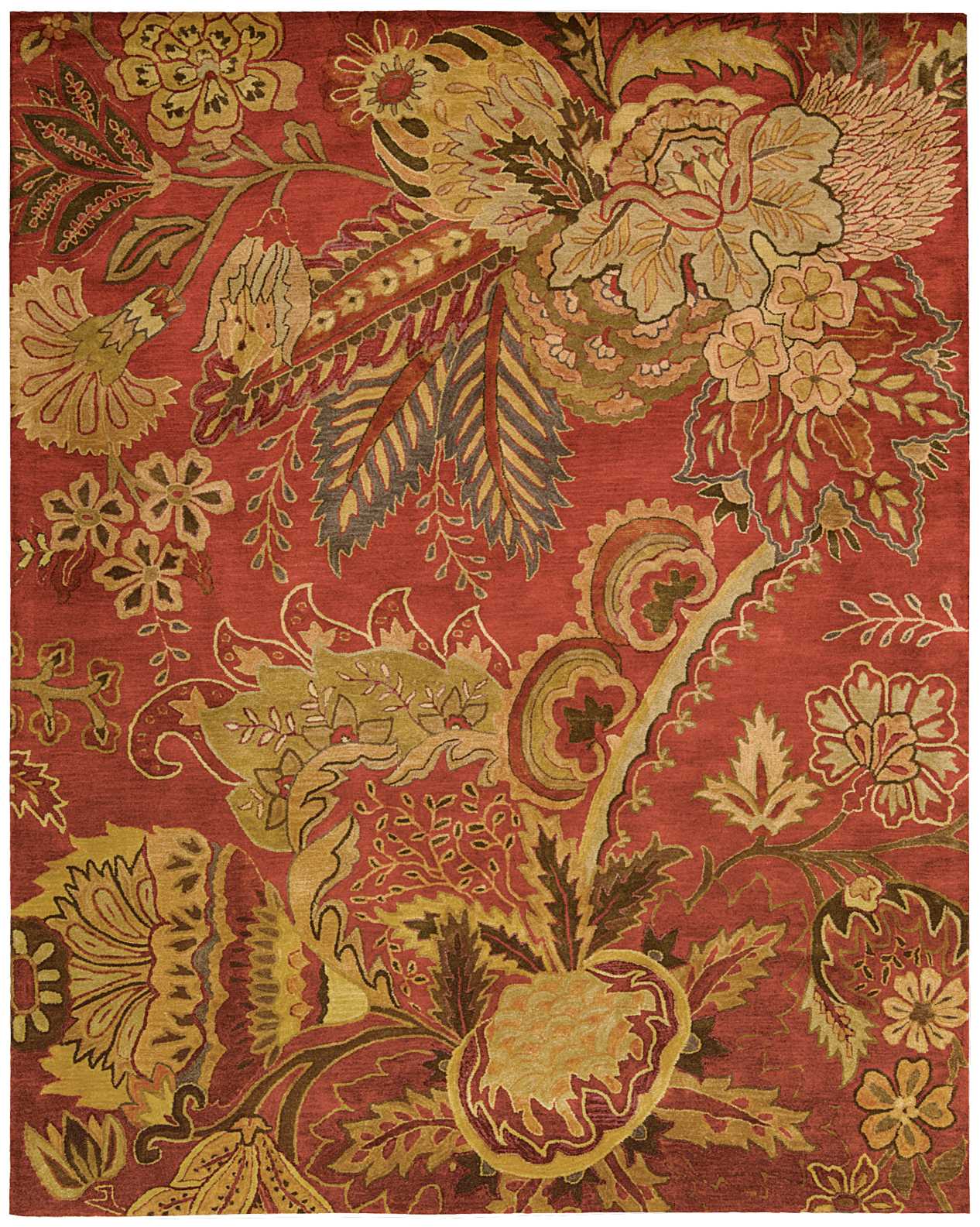 Nourison Home Jaipur  Flame  Transitional