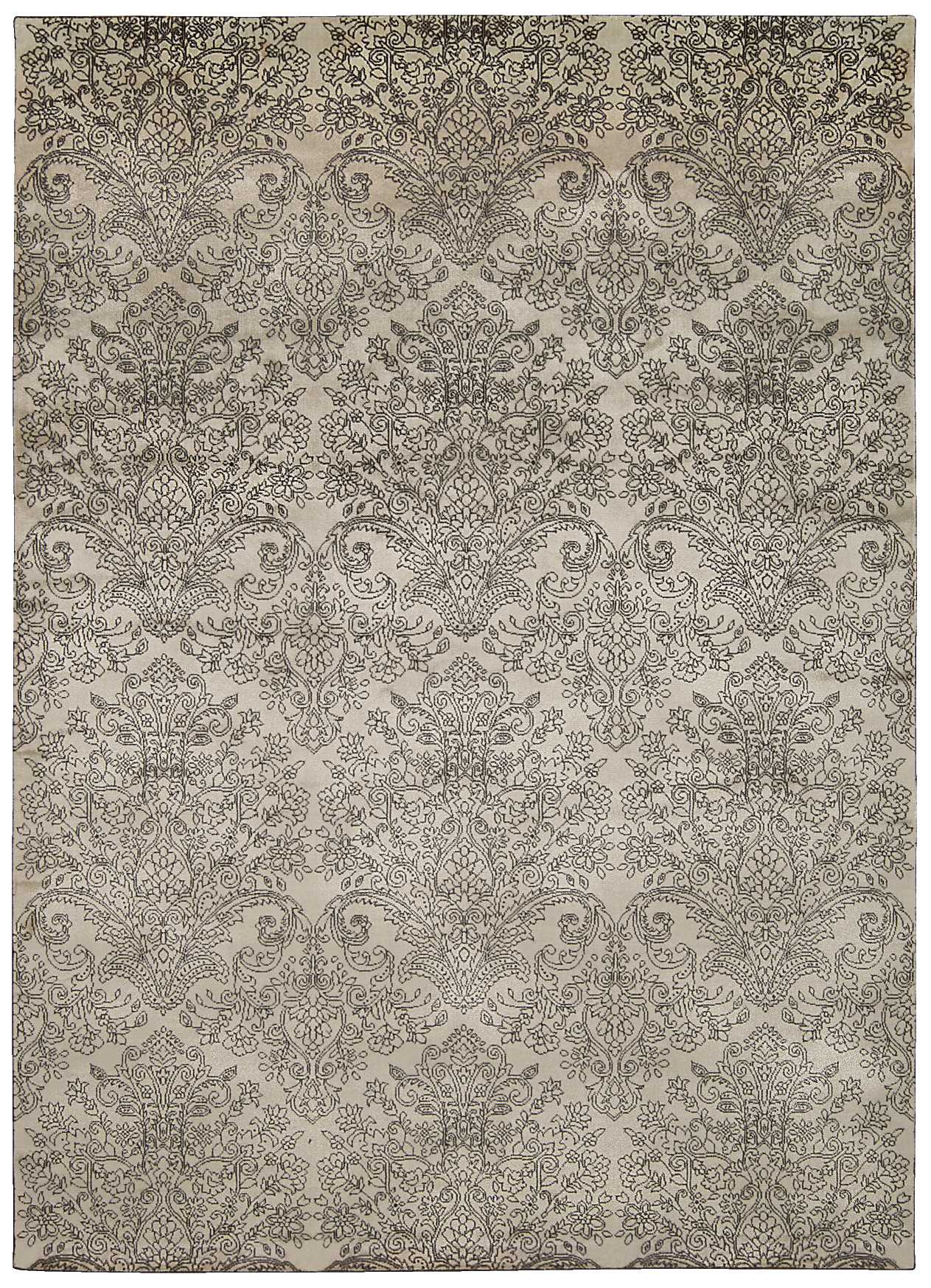 Michael Amini Platine MA202 Ecru Transitional Power-loomed Rug