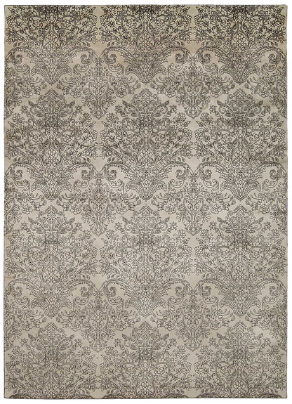 Michael Amini Platine MA202 Ecru Transitional Power-loomed Rug