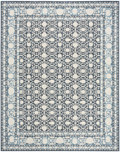 Nourison Home Grace GCE01 Blue Traditional Machine Woven Rug