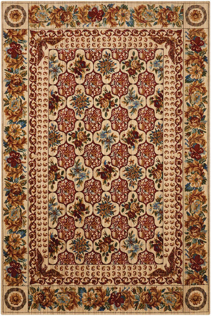 Nourison Home Timeless  Multicolor  Traditional