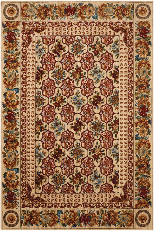 Nourison Home Timeless  Multicolor  Traditional