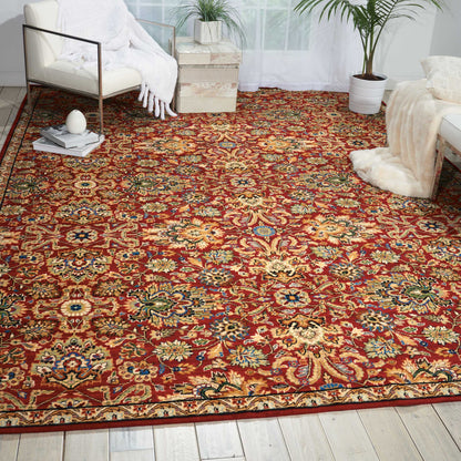 Nourison Home Timeless  Red  Traditional