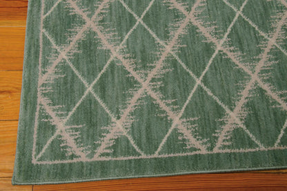 Nourison Home Tranquility  Light Green  Transitional