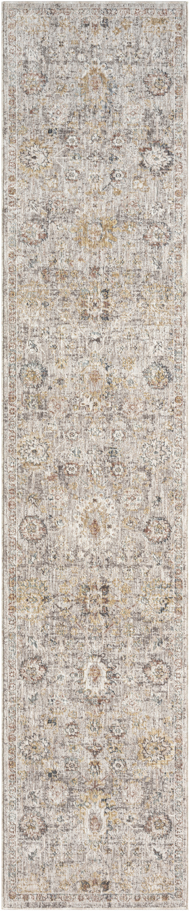 Nourison Home Antique Fusion ANF05 Grey Traditional Machine Woven Rug