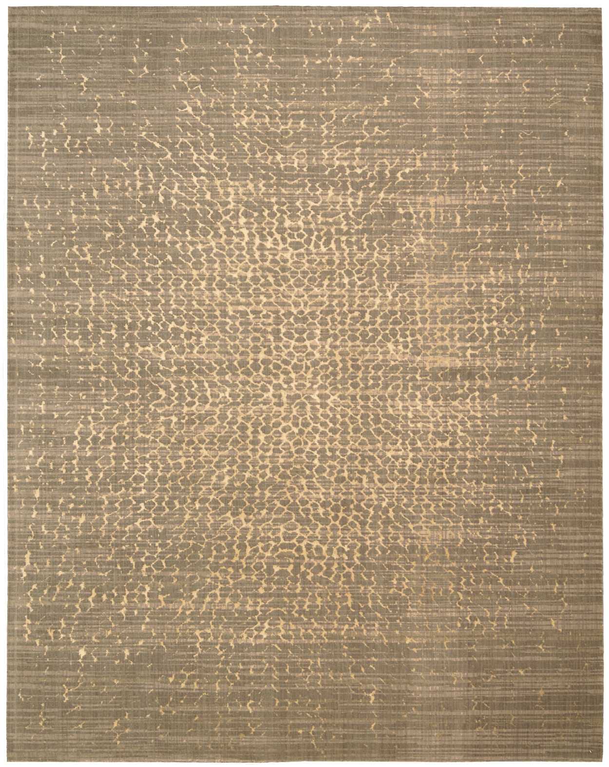 Nourison Home Silken Allure SLK06 Mushroom Contemporary Loomed Rug
