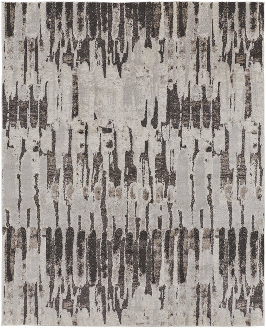 Feizy Rugs Vancouver 39FIF Gray Modern/Bohemian & Eclectic  Rug