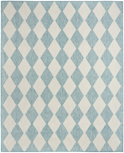Nourison Home Positano  Aqua  Contemporary