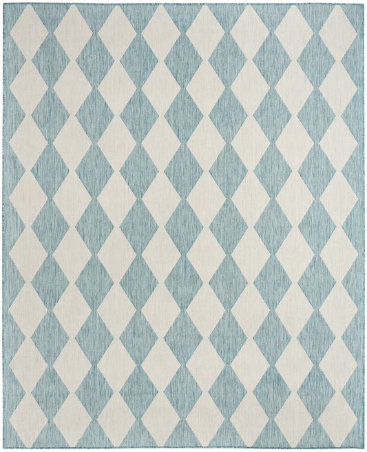 Nourison Home Positano  Aqua  Contemporary