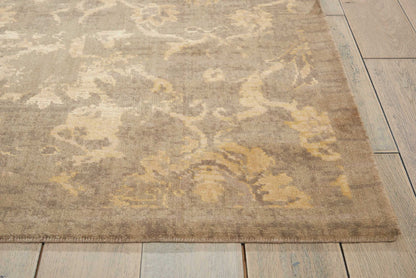 Nourison Home Silken Allure  Moss  Transitional