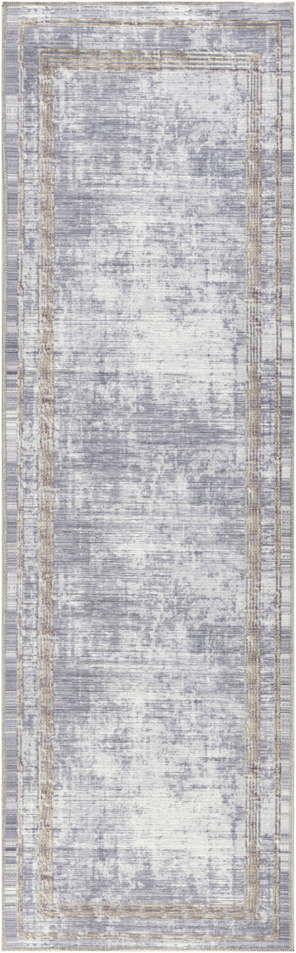 Daydream DDR03 Silver 5x7 Power-loomed Rug