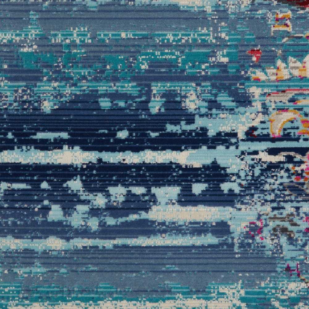 Nourison Home Vintage Kashan  Blue  Traditional