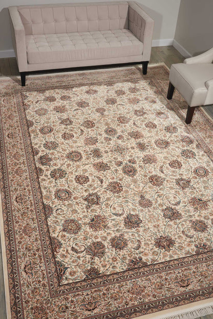 Nourison Home Persian Palace  Cream  Traditional