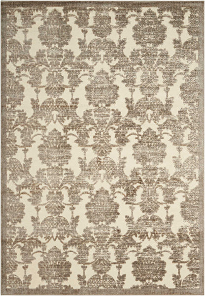 Nourison Home Graphic Illusions  Ivory Latte  Transitional