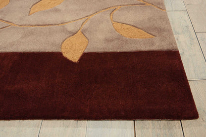 Nourison Home Contour  Mocha  Contemporary