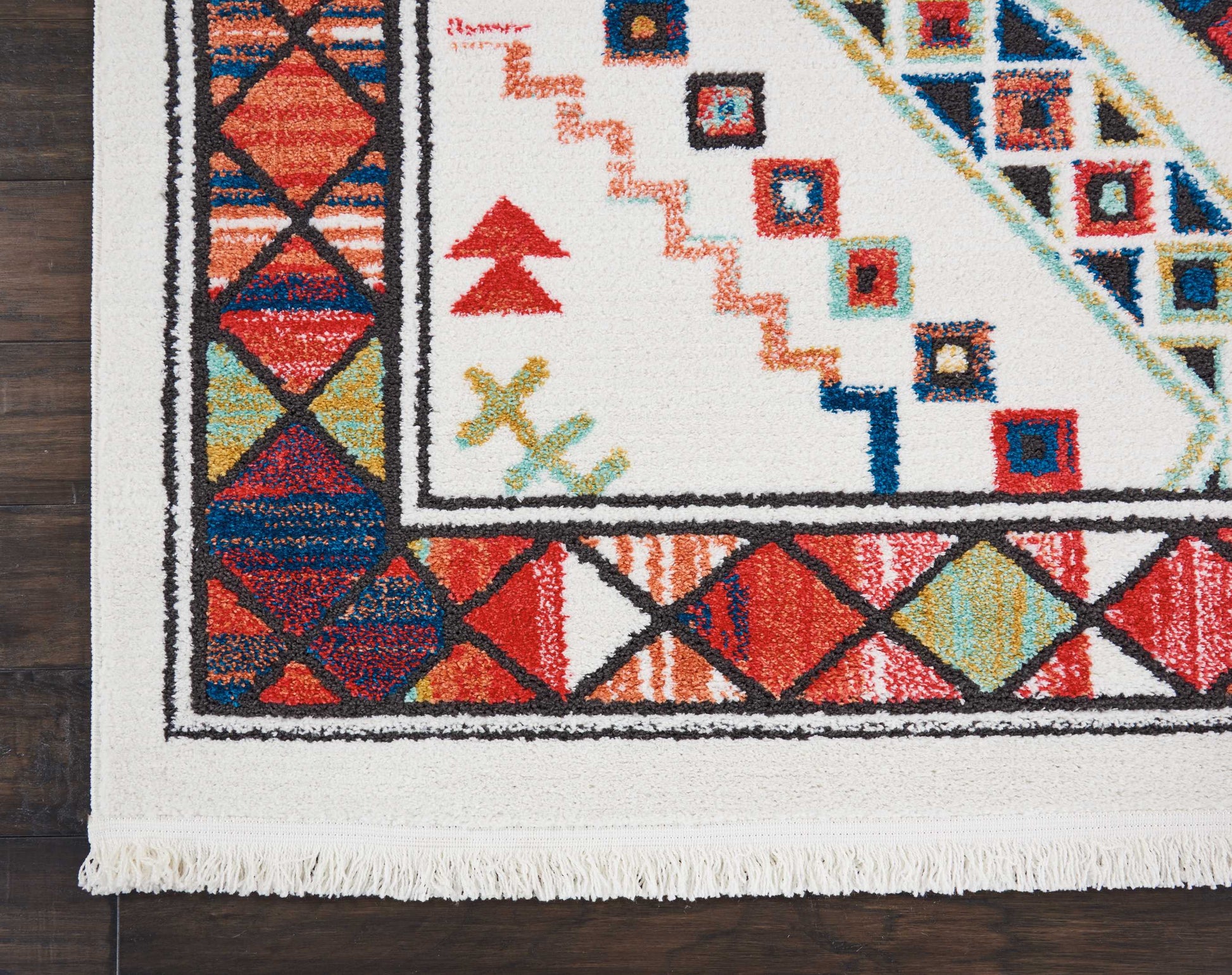 Nourison Home South Western  White  Transitional