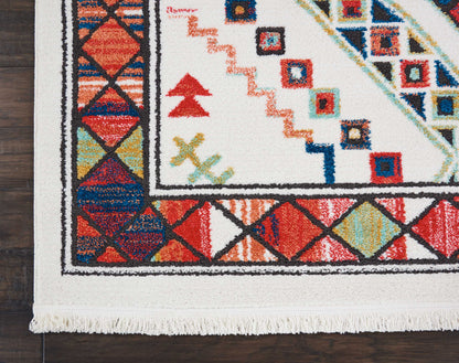 Nourison Home South Western  White  Transitional