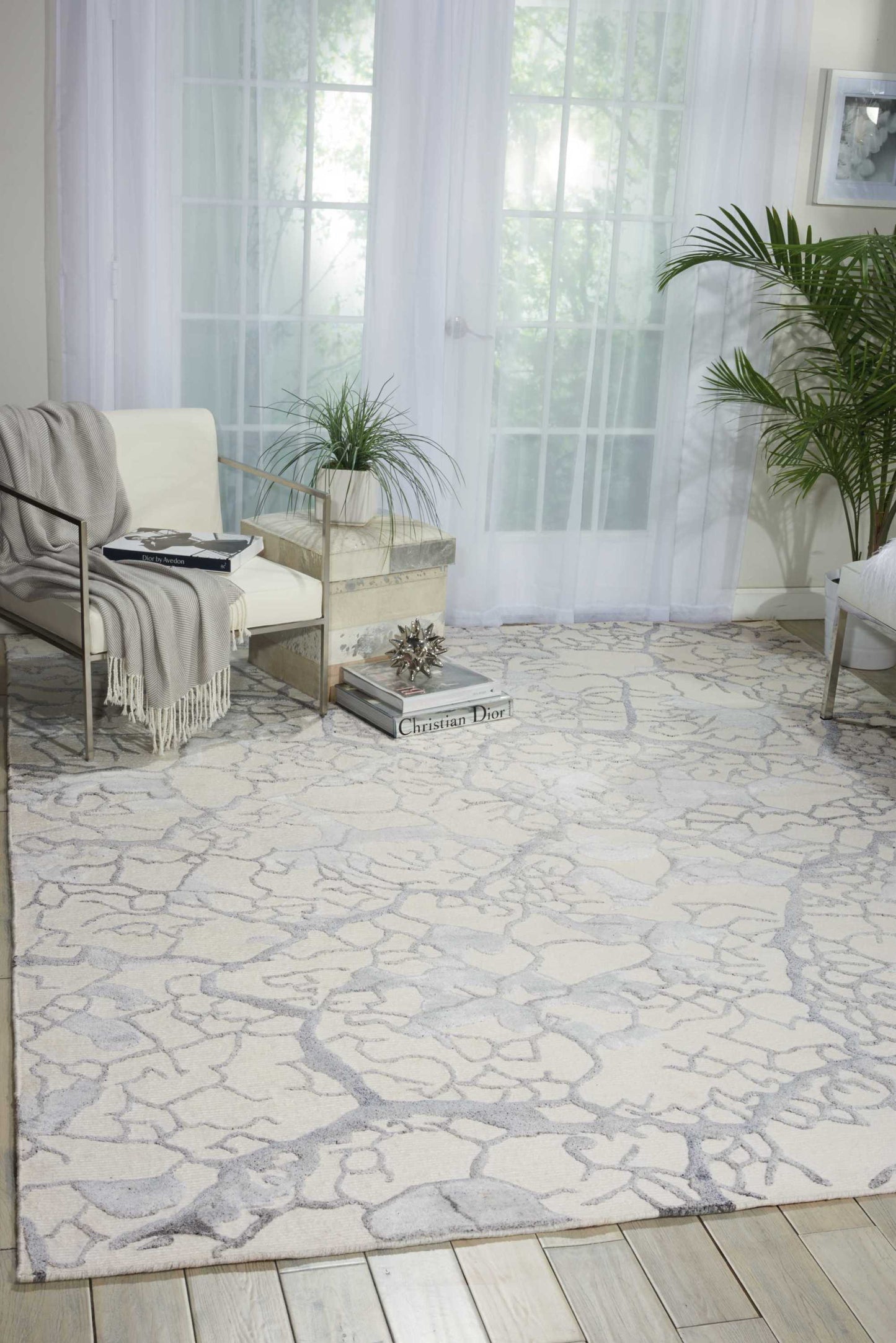 Nourison Home Divine  Ivory  Contemporary
