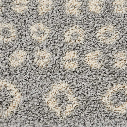 Nourison Home Moroccan Shag  Silver  Transitional
