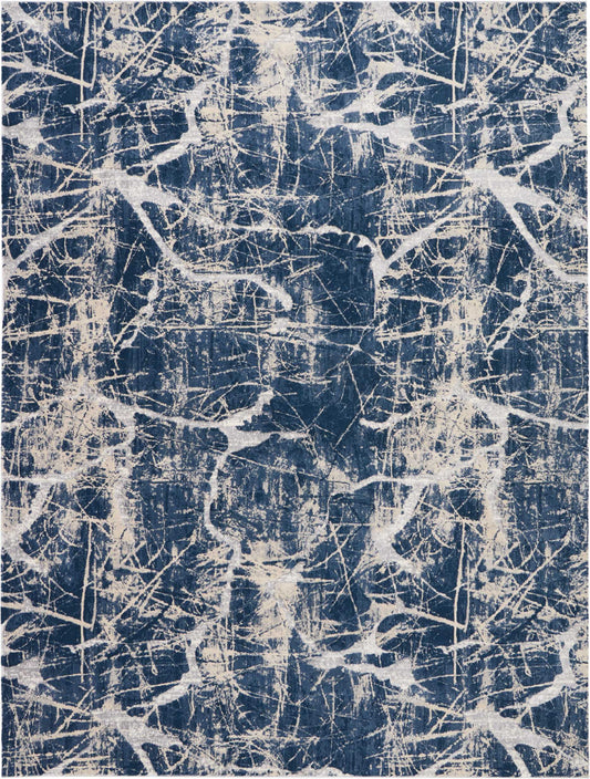 Nourison Home Heritage  Beige Blue  Contemporary