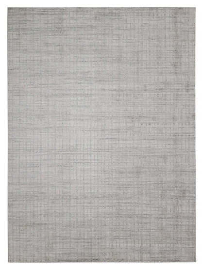 Artisan Frances White Blue Transitional Loom Rug - Rugs - Artisan - Atlanta Designer Rugs