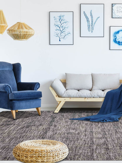 Artisan Roselyn Charcoal Black Transitional Loom Rug - Rugs - Artisan - Atlanta Designer Rugs