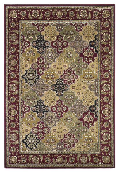 Kas Cambridge 7325 Red  Traditional Machine Woven Rug