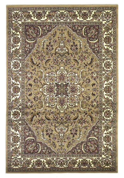 Kas Cambridge 7328 Beige Ivory Traditional Machine Woven Rug