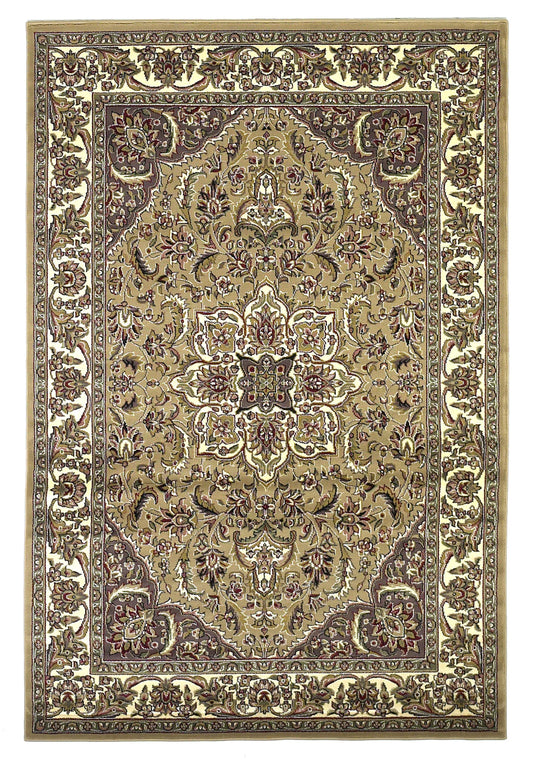 Kas Cambridge 7328 Beige Ivory Traditional Machine Woven Rug