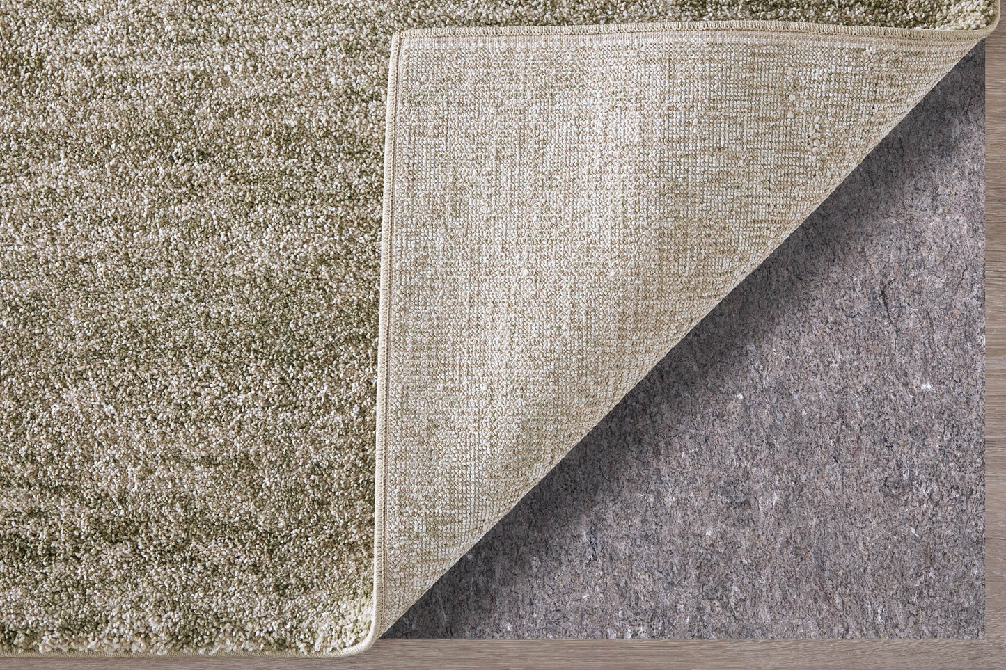 Feizy Jameson 39R8F Green  Contemporary Machine Made Rug