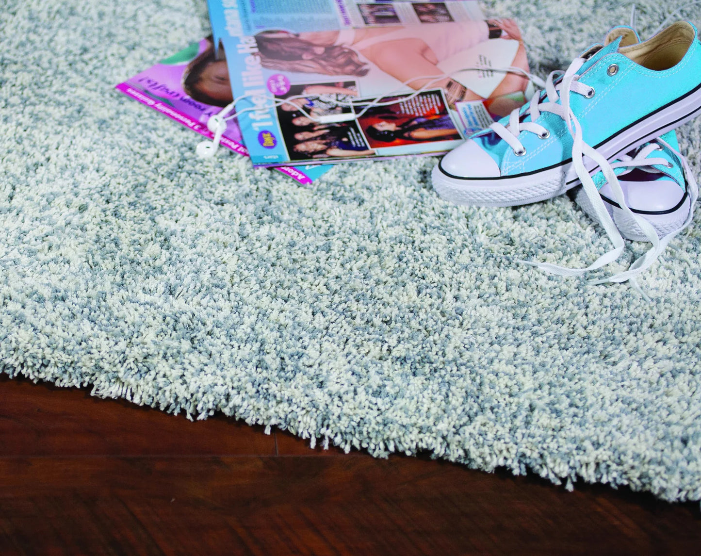 Kas Bliss 1587 Slate Heather Casual Machine Made Rug