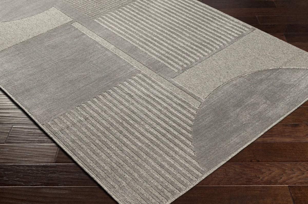 Surya Kingston KGS-2308 Light Slate Modern Machine Woven Rug