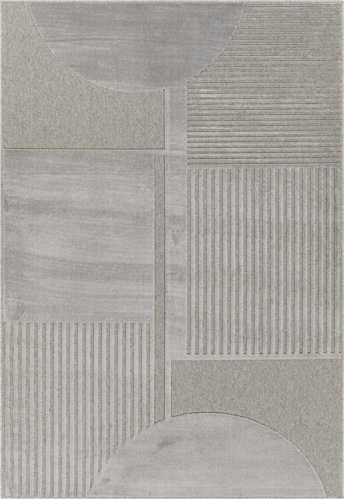 Surya Kingston KGS-2308 Light Slate Modern Machine Woven Rug